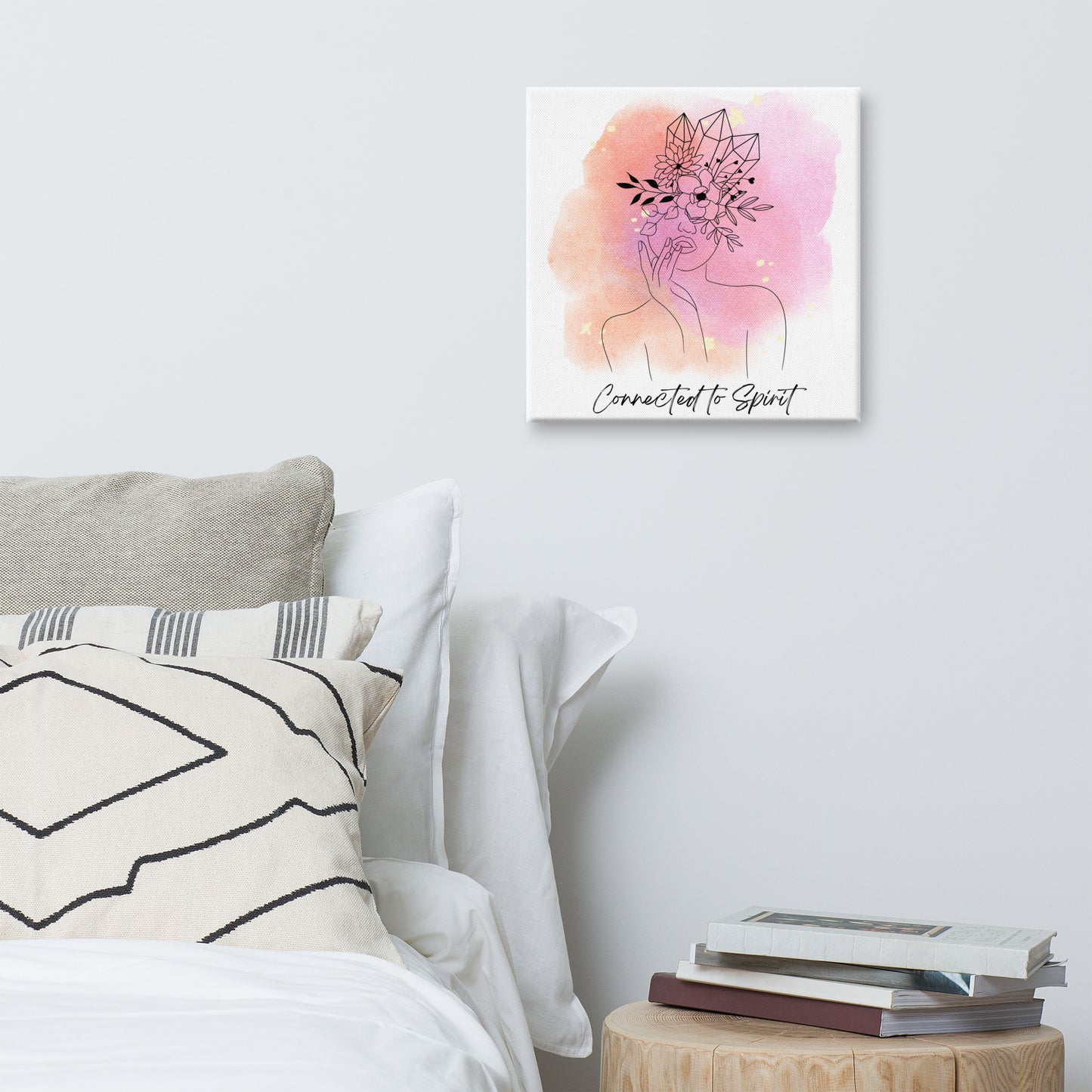 Connected To Spirit Canvas Print