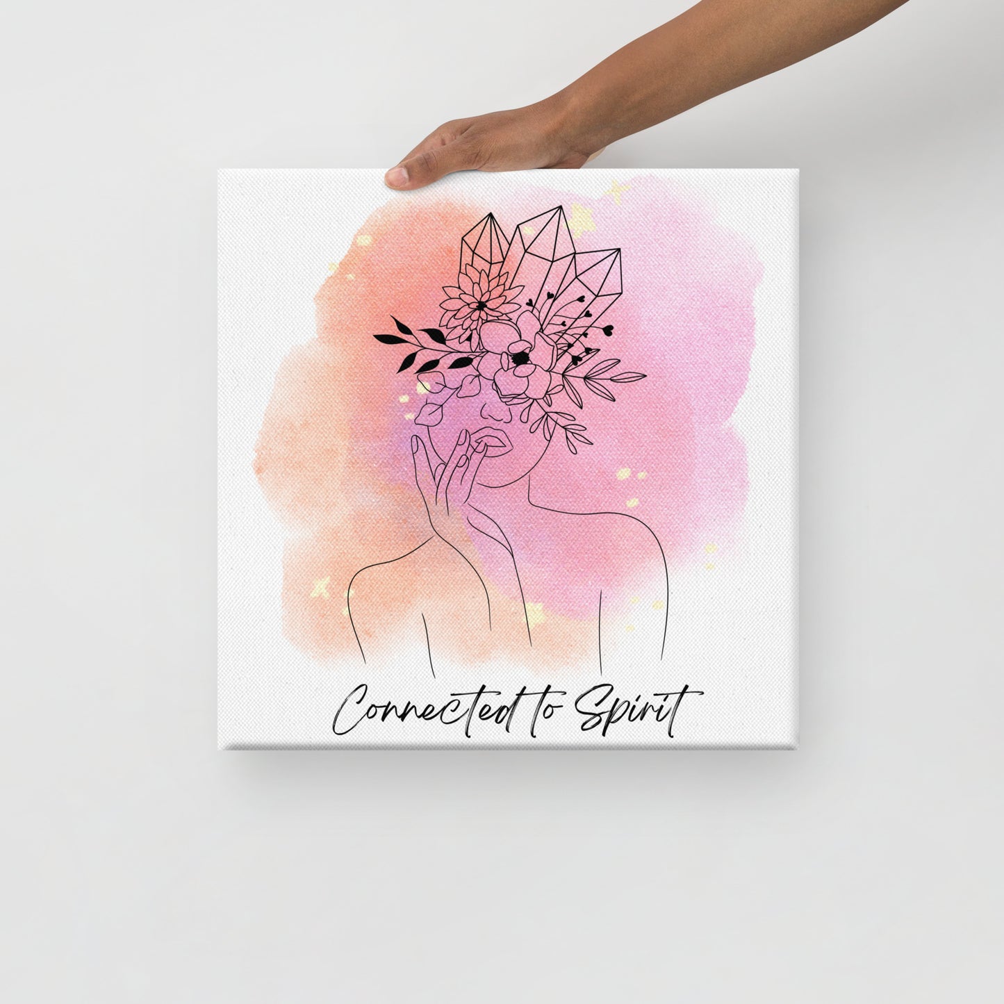 Connected To Spirit Canvas Print