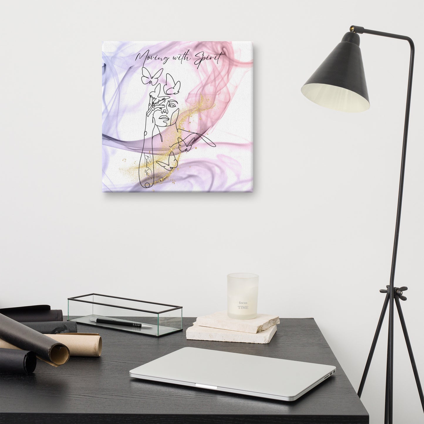 Moving With Spirit Canvas Print