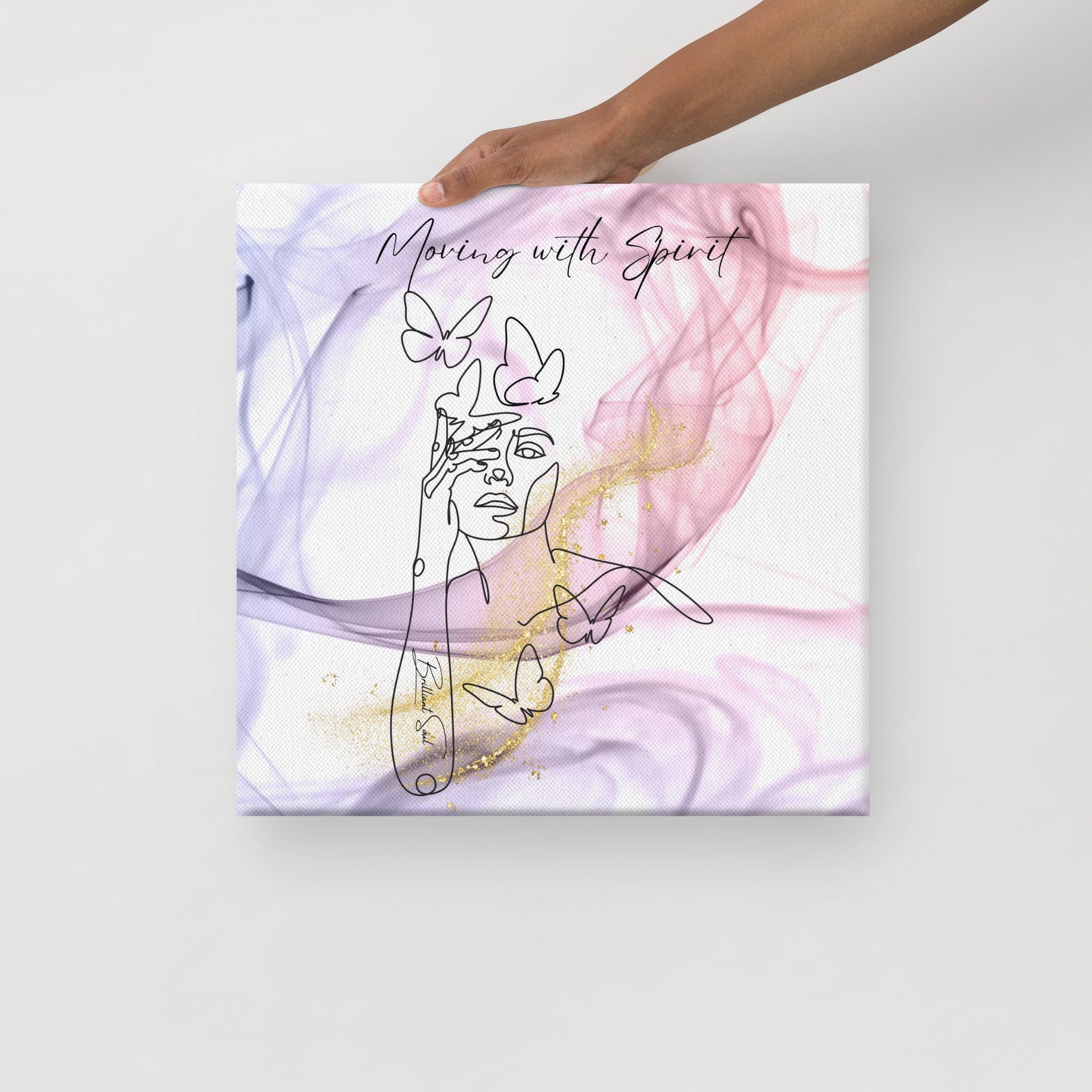 Moving With Spirit Canvas Print