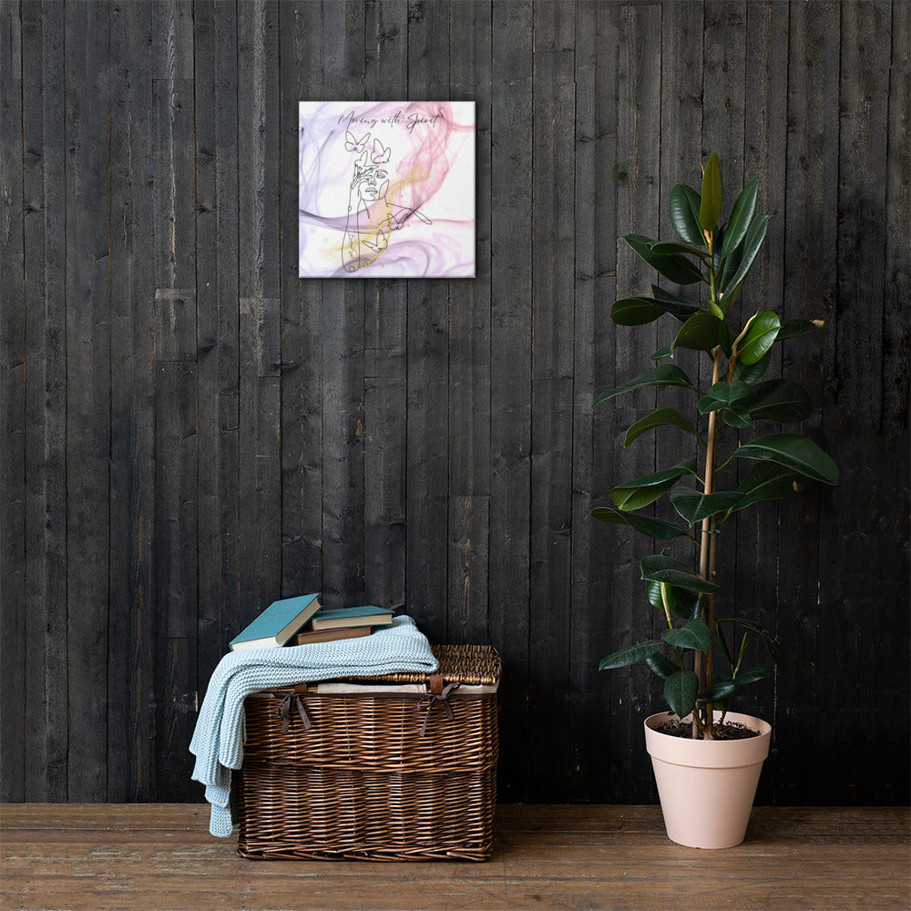 Moving With Spirit Canvas Print