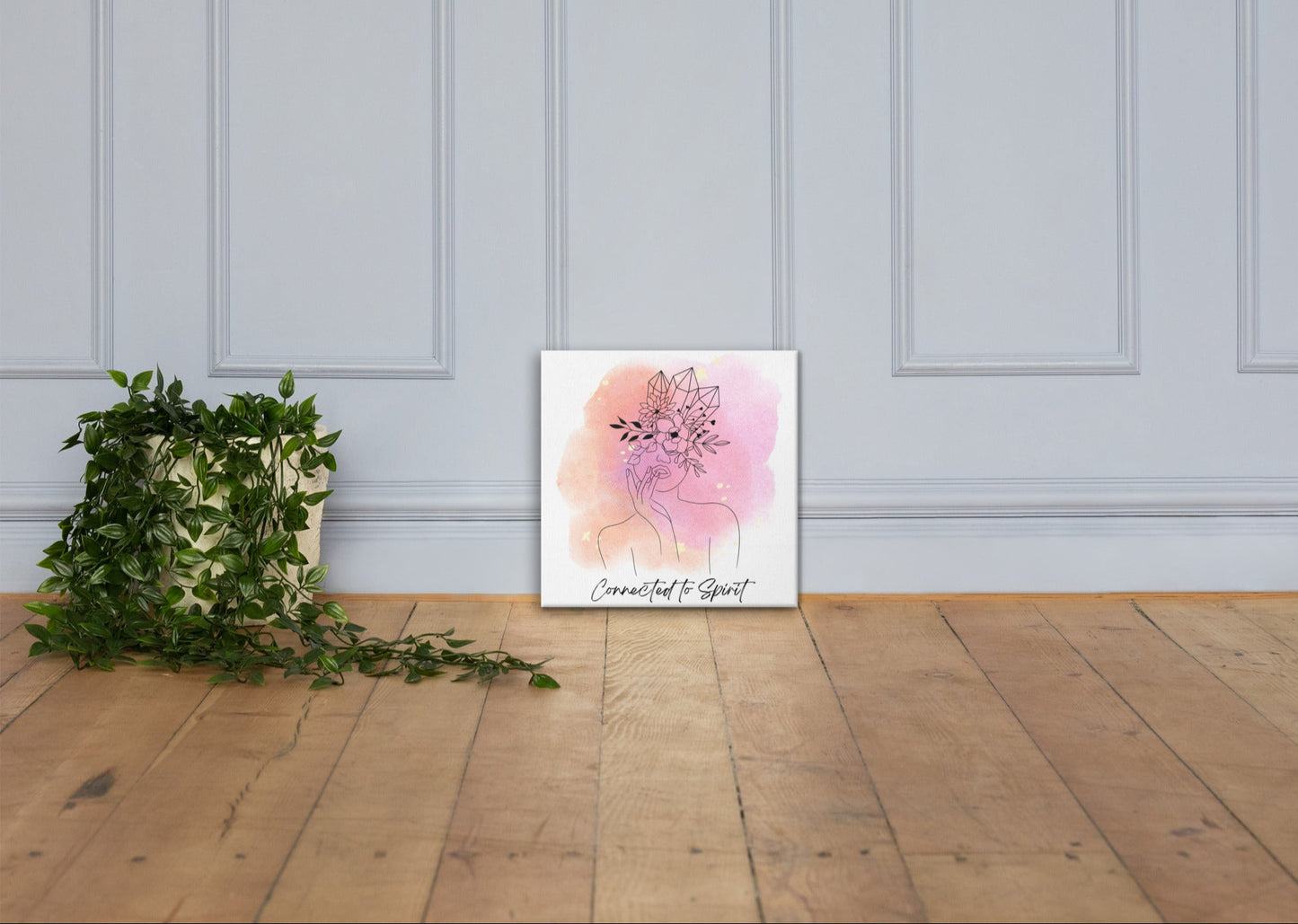 Connected To Spirit Canvas Print