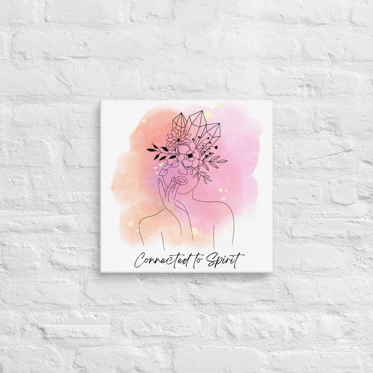 Connected To Spirit Canvas Print