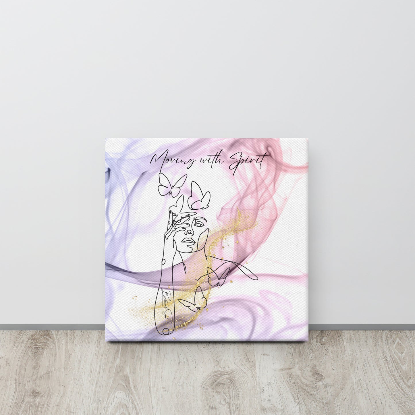 Moving With Spirit Canvas Print