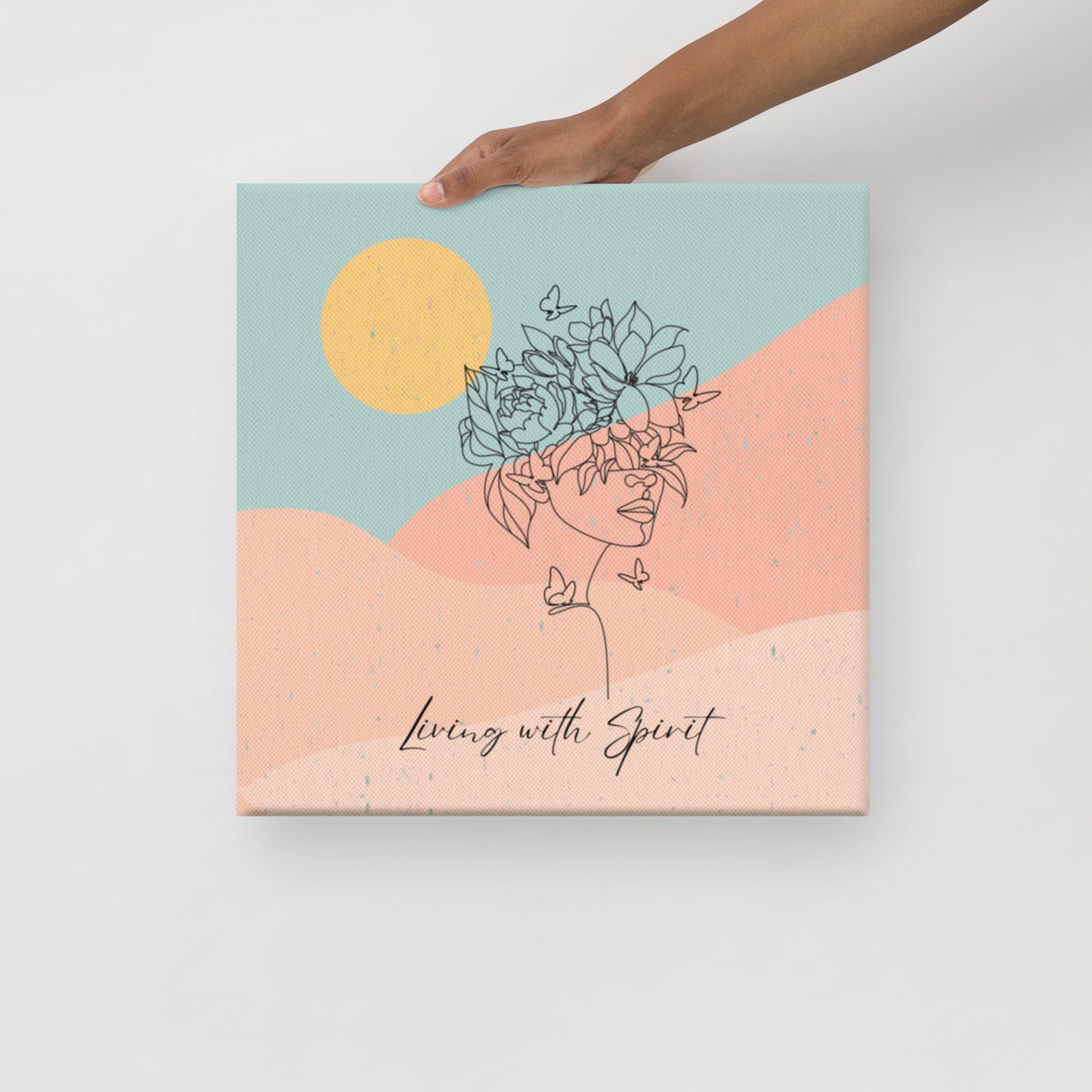 Living with Spirit Canvas Print