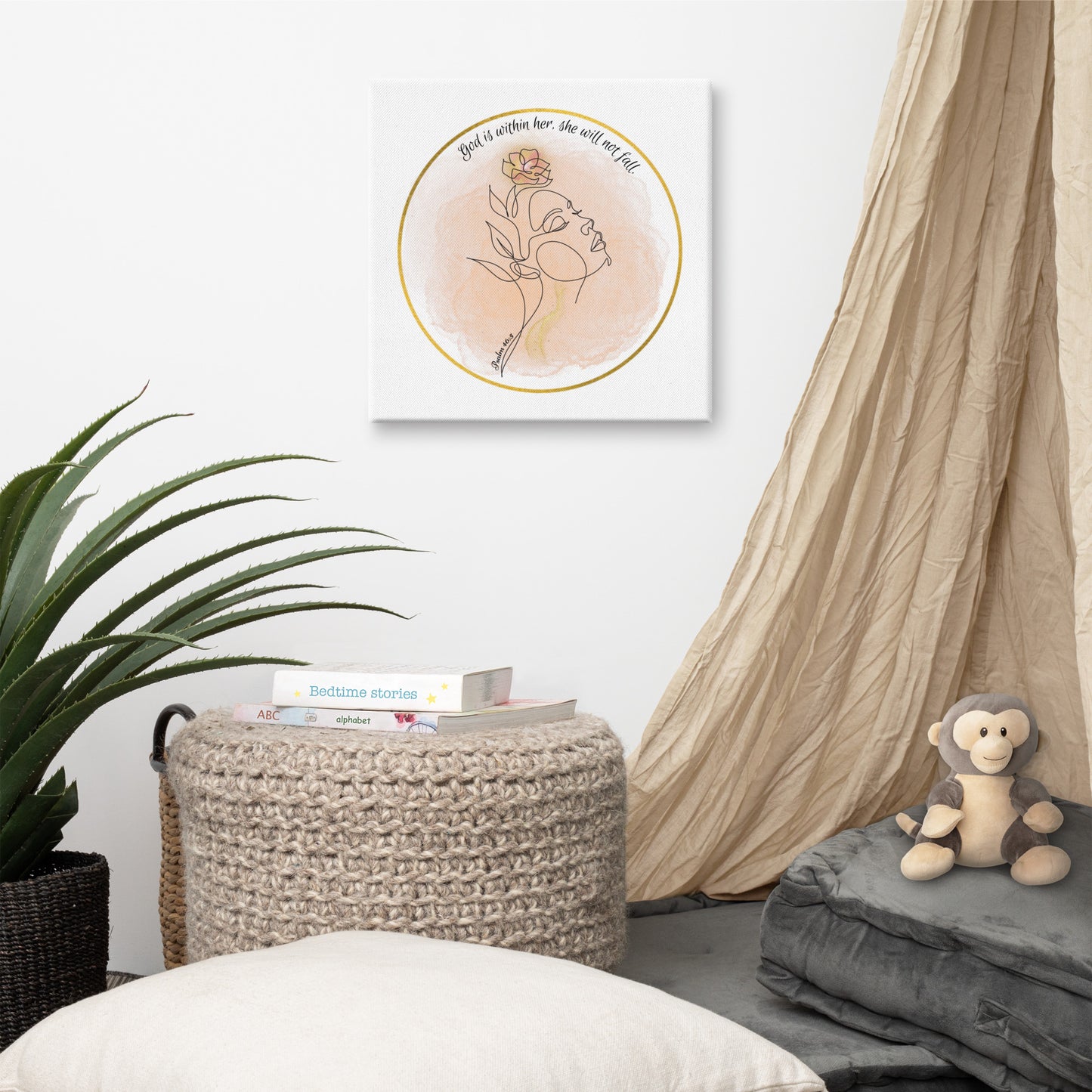 Psalm 46:5 Canvas Print