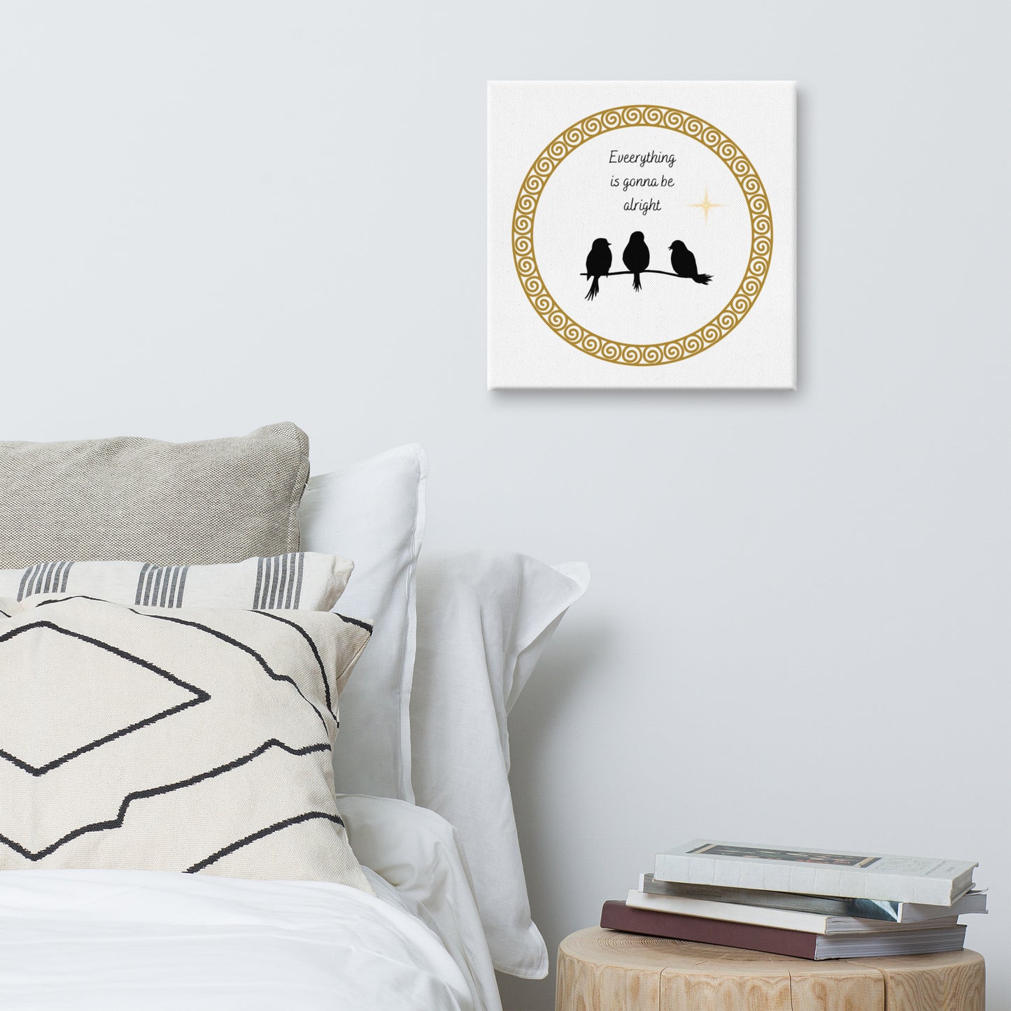 Three Little Birds Canvas Print