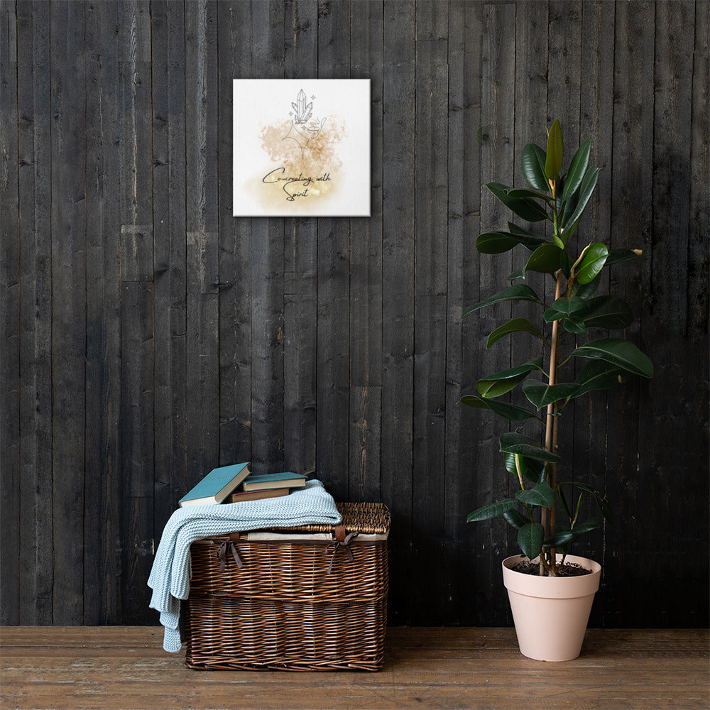 Co-Creating with Spirit Canvas Print