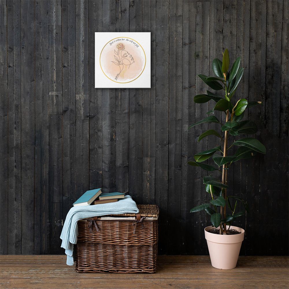 Psalm 46:5 Canvas Print