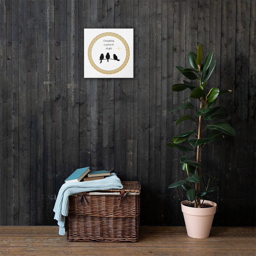 Three Little Birds Canvas Print