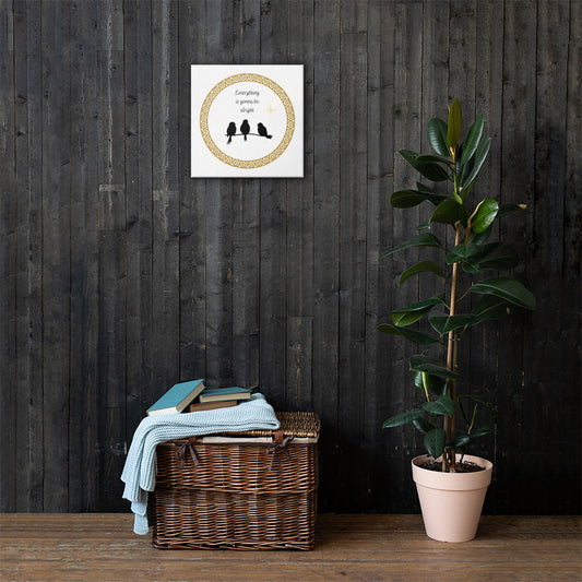 Three Little Birds Canvas Print