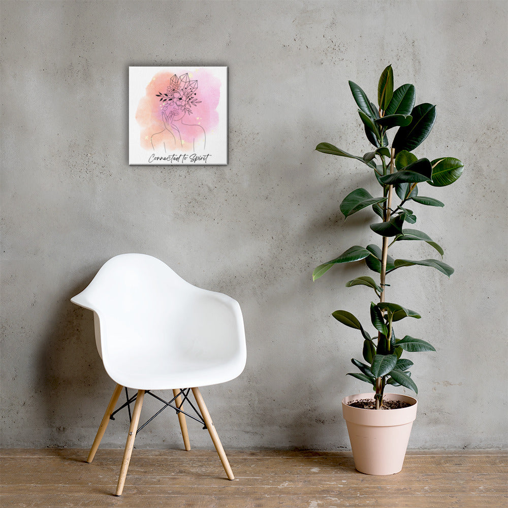 Connected To Spirit Canvas Print