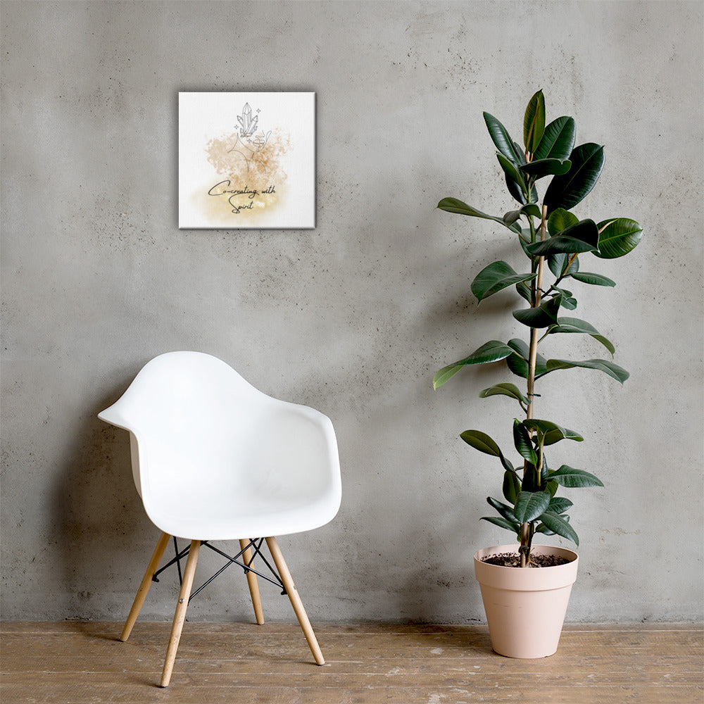 Co-Creating with Spirit Canvas Print
