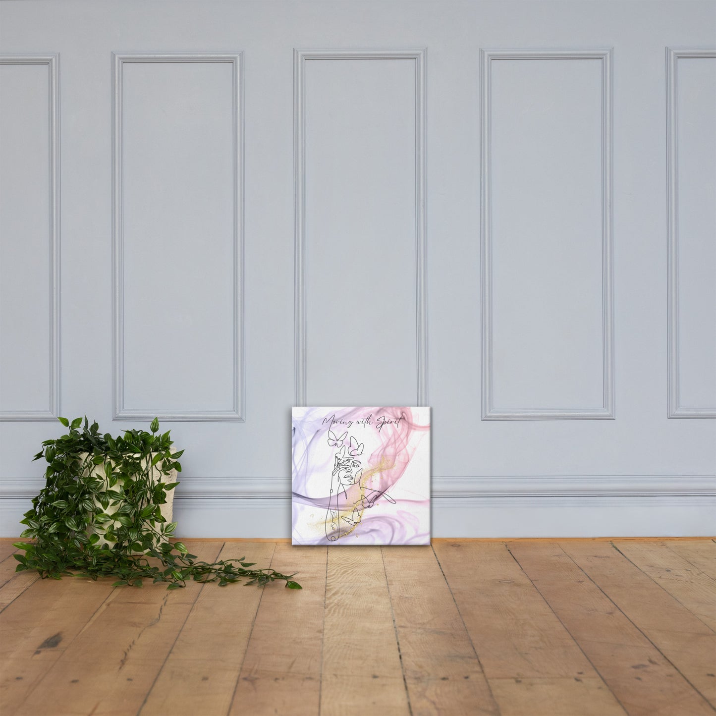 Moving With Spirit Canvas Print