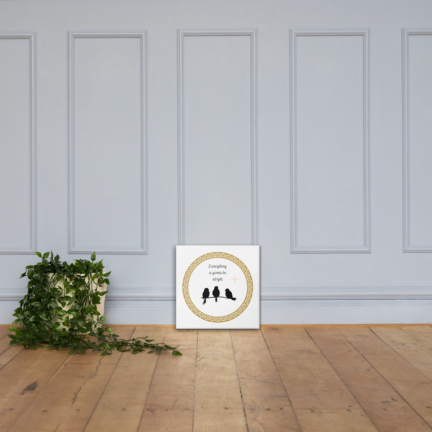 Three Little Birds Canvas Print