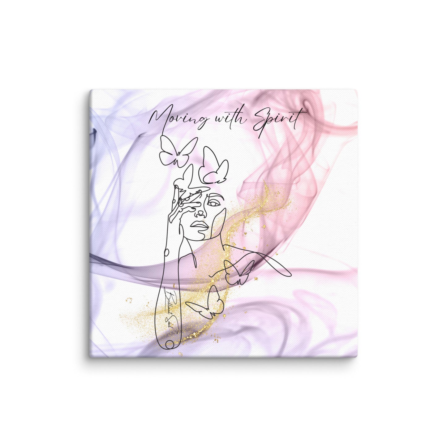 Moving With Spirit Canvas Print