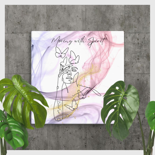 Moving With Spirit Canvas Print
