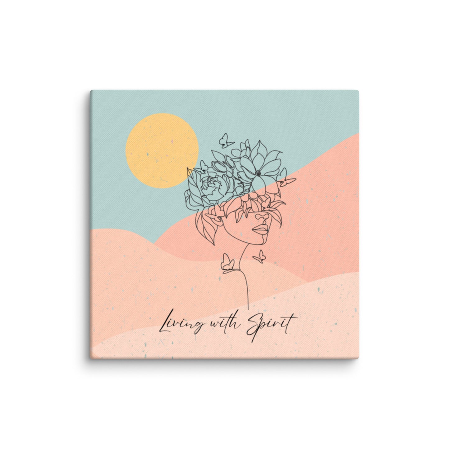 Living with Spirit Canvas Print