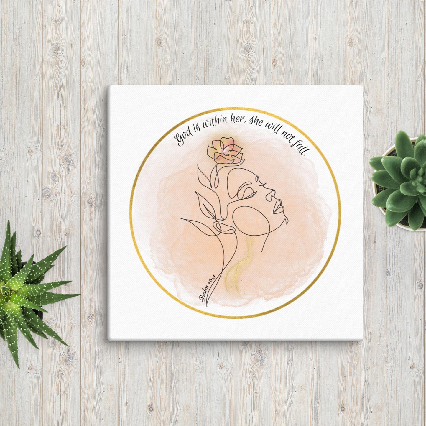 Psalm 46:5 Canvas Print