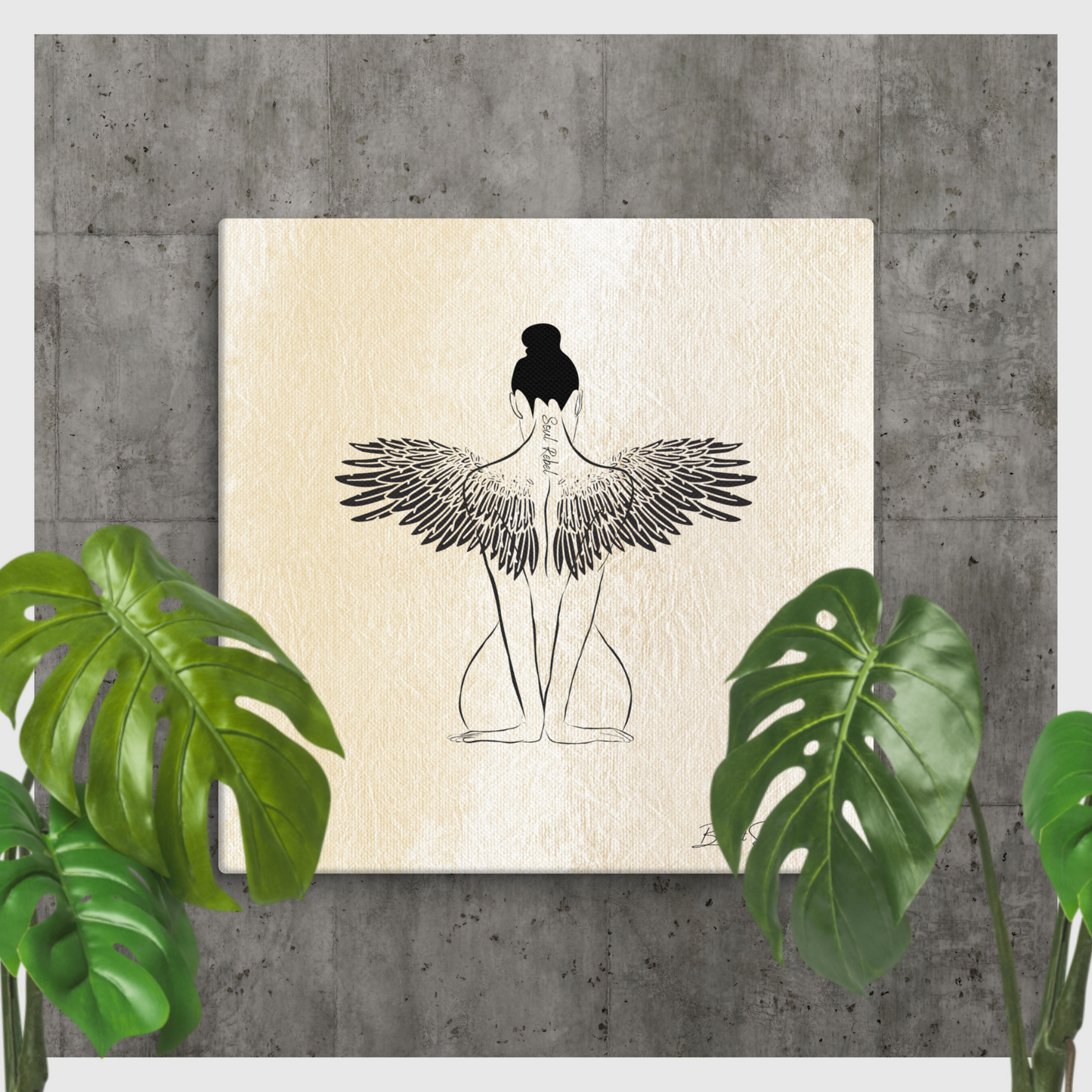 Soul Rebel Canvas Print